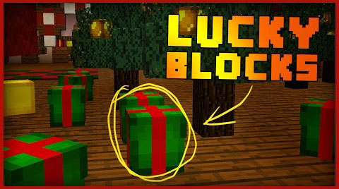 Christmas Lucky Blocks Command Block